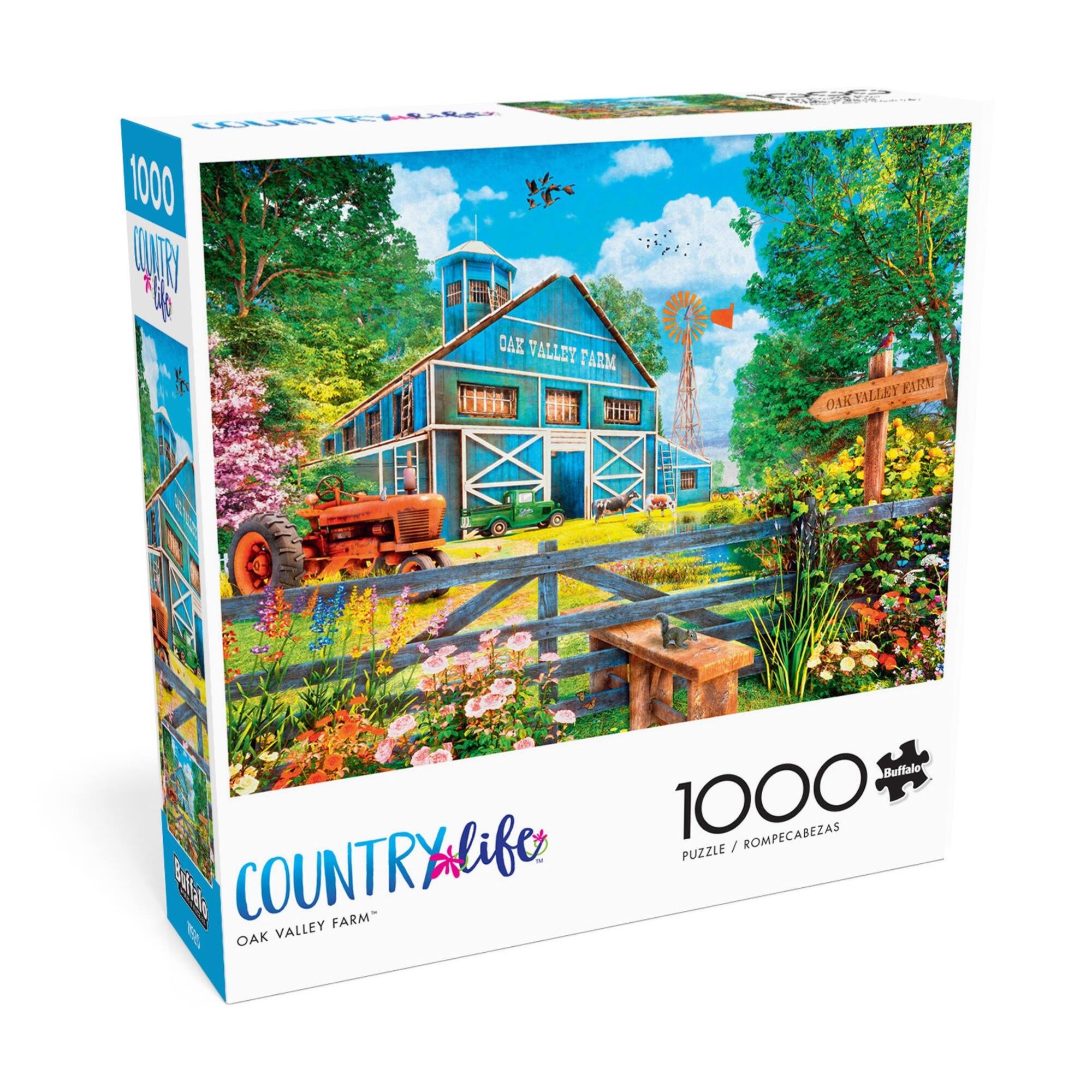 Assorted Country Life 1,000 Piece Puzzle